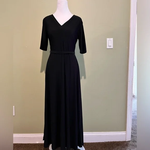 Chaus Black 3/4 Sleeve Dress - Picture 1 of 5